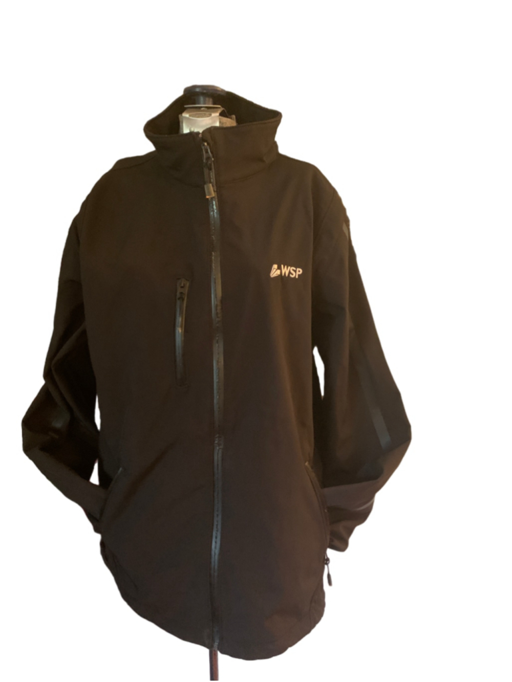 Men's Reebok WSP Performance Softshell Jacket Black Size L